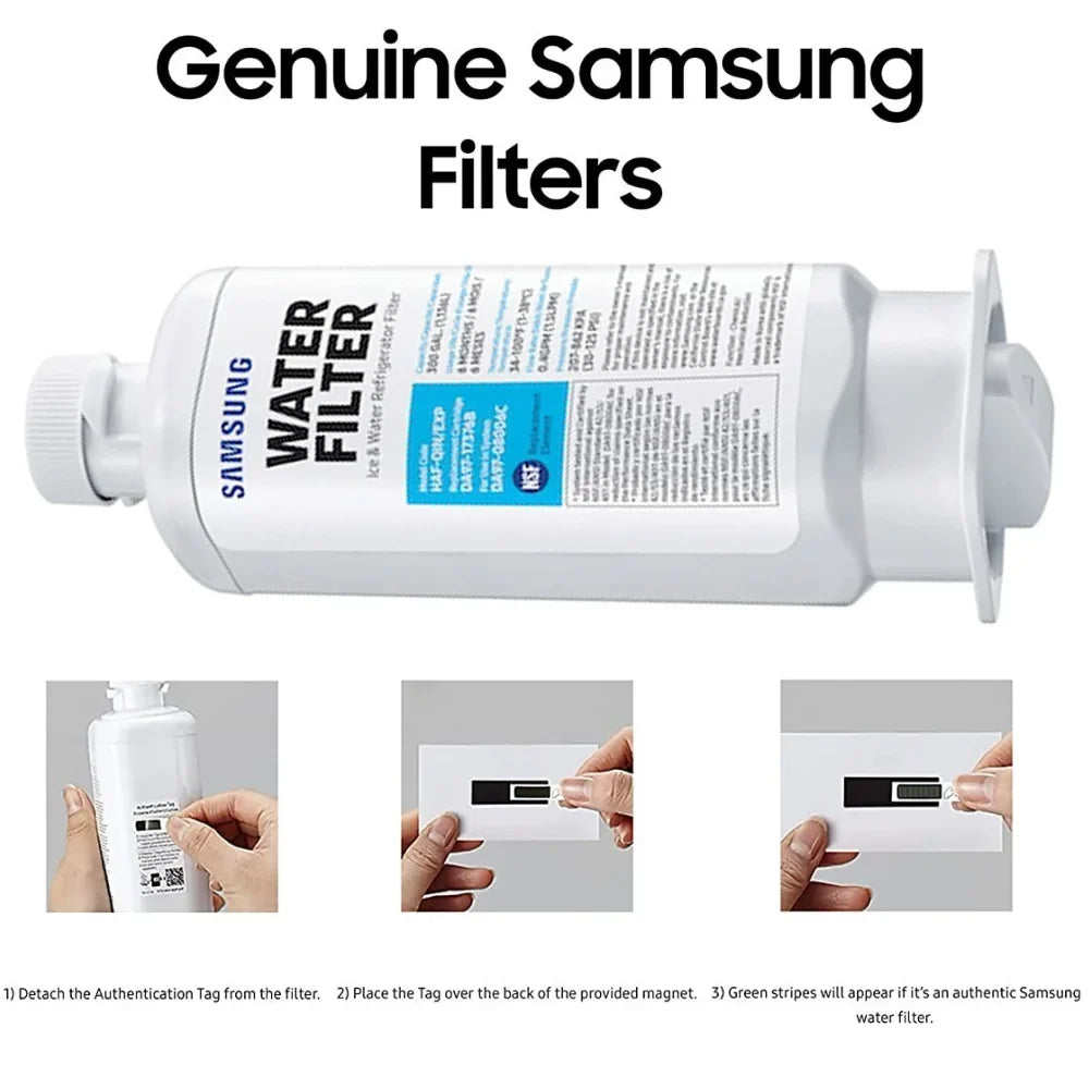 Samsung® DA97-17376B HAF-QIN/EXP Refrigerator Water Filter – BEST VALUE PACKS