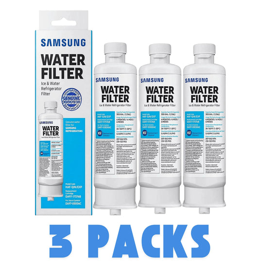 Samsung® DA97-17376B HAF-QIN/EXP Refrigerator Water Filter – BEST VALUE PACKS