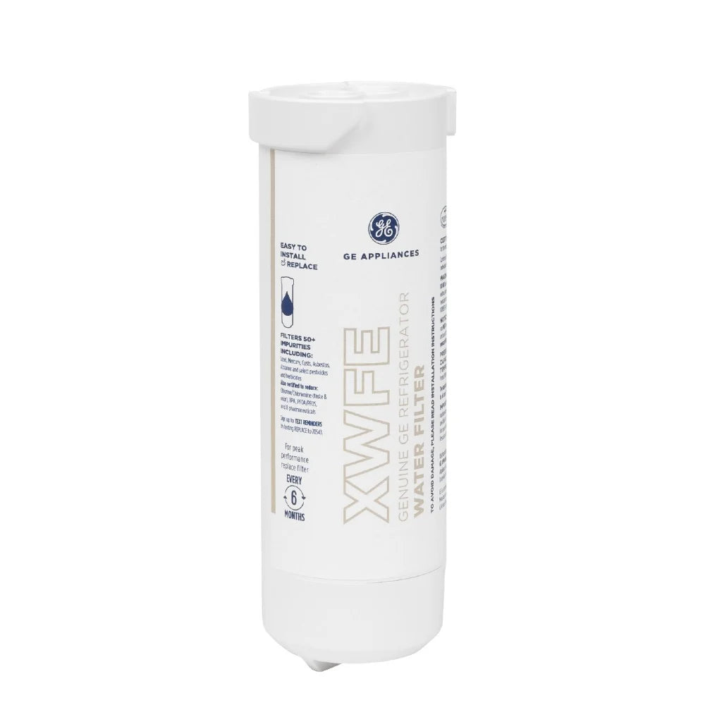 GE® XWFE Refrigerator Water Filter Without Chip – NSF-Certified Replacement for XWF Systems