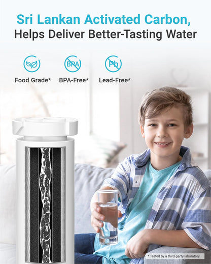 GE® XWFE Refrigerator Water Filter Without Chip – NSF-Certified Replacement for XWF Systems