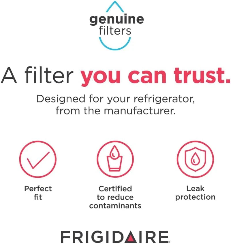 Frigidaire® FPPWFU01 Genuine Refrigerator Water Filter — PurePour PWF-1
