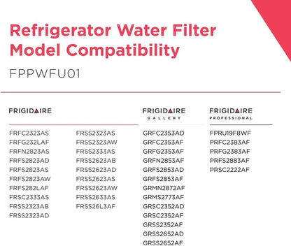 Frigidaire® FPPWFU01 Genuine Refrigerator Water Filter — PurePour PWF-1