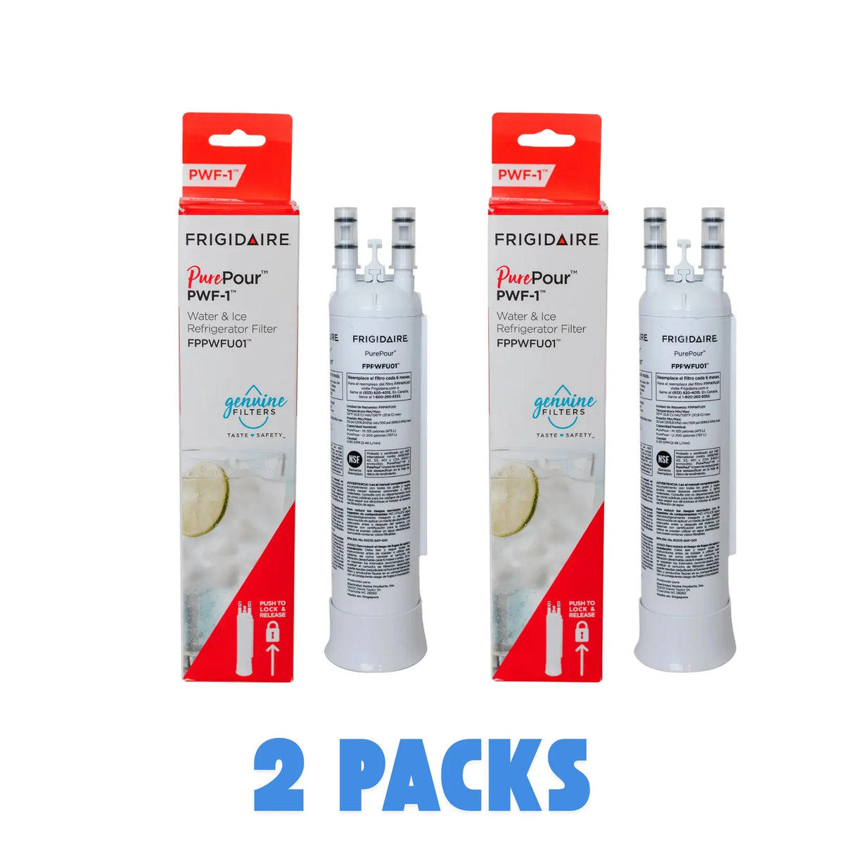 Frigidaire® FPPWFU01 Genuine Refrigerator Water Filter — PurePour PWF-1