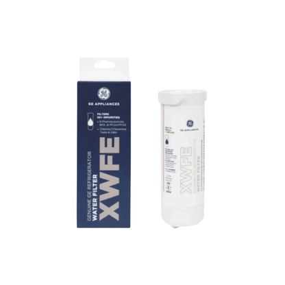 GE® XWFE Refrigerator Water Filter Without Chip – NSF-Certified Replacement for XWF Systems