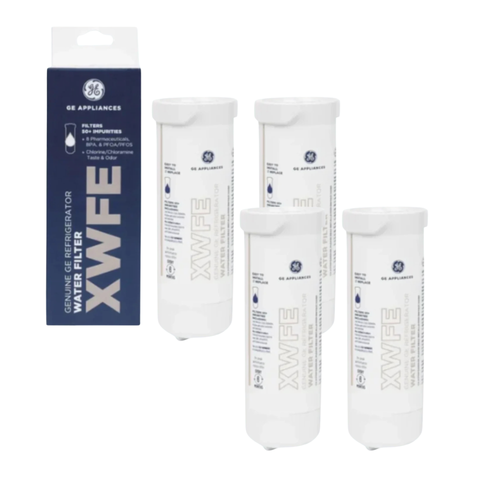 GE® XWFE Refrigerator Water Filter Without Chip – NSF-Certified Replacement for XWF Systems