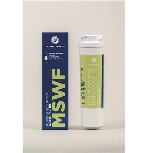 GE® MSWF Refrigerator Water Filter – Genuine Twist-Lock Replacement