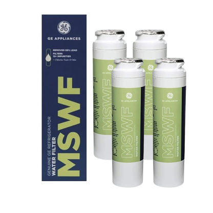 GE® MSWF Refrigerator Water Filter – Genuine Twist-Lock Replacement