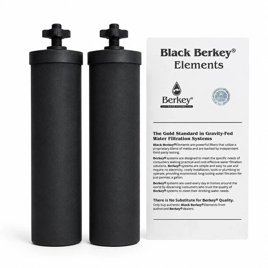 Berkey® BB9-2 Replacement Water Filter for Gravity-Fed Filtration System – 2 Pack